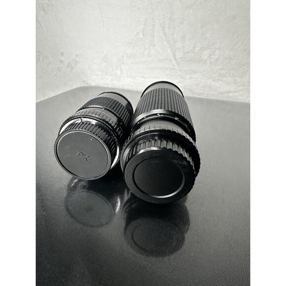 ROKINON MC 1:4.5/4.8 f=80-250 mm & SEARS MC 1:2.8 f=135mm Camera Lens Lot - Picture 5 of 16